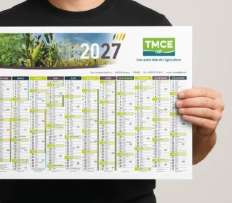 Calendrier TMCE 2027 recto