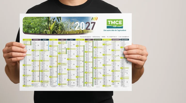 Calendrier TMCE 2027 recto