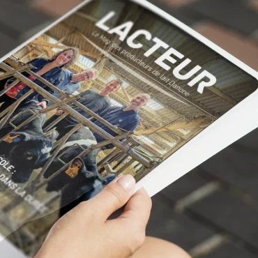 Couverture du magazine Lacteur n°26 de Danone