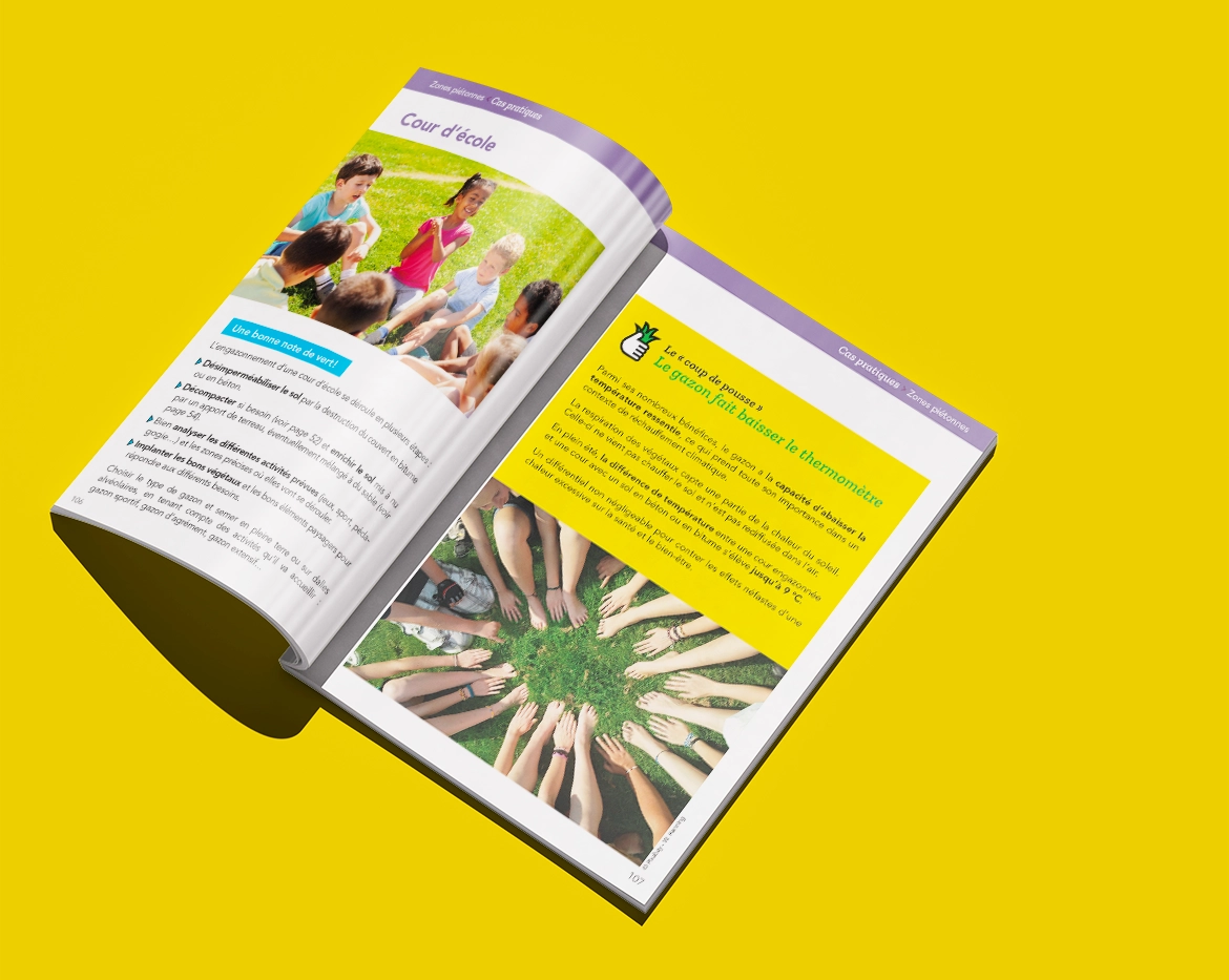 Guide gazon barenbrug - Pages intérieures, cour d'école